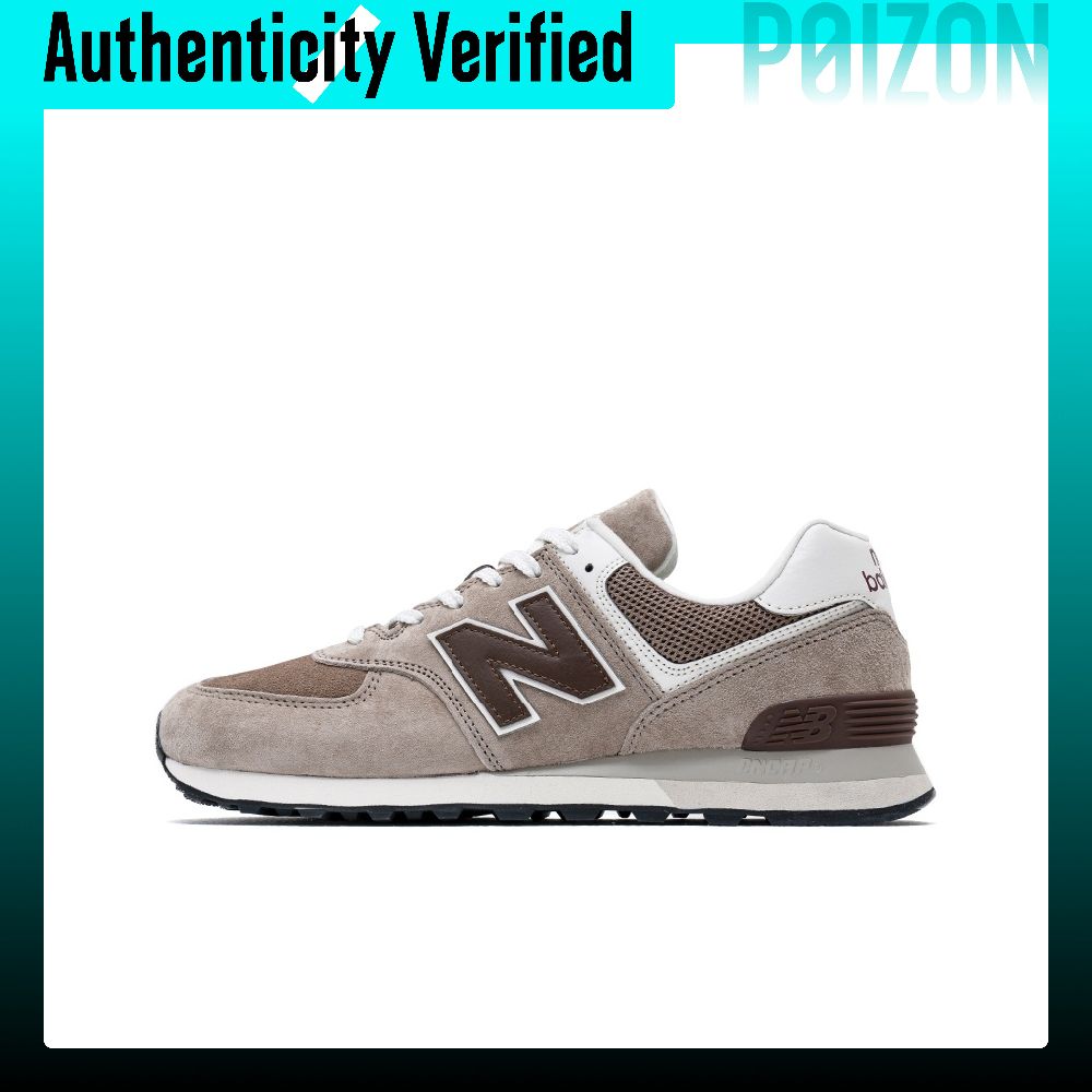 New Balance Shoes 574 - Sepatu Lari Kulit Low Top New
