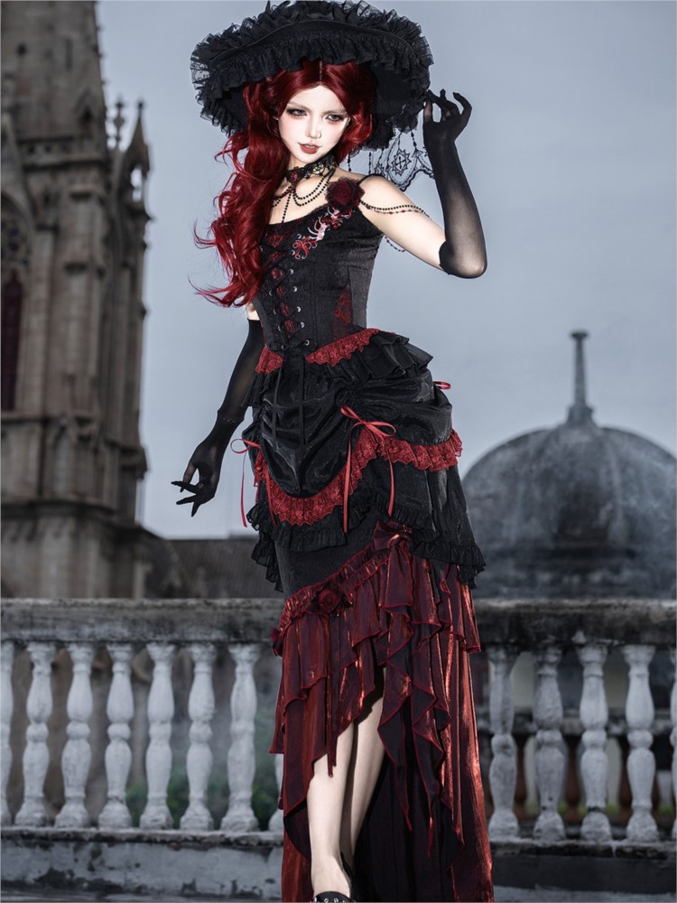 Gaun korset bergaya gotik deng - Corset Waist Cinch ulasan dan harga