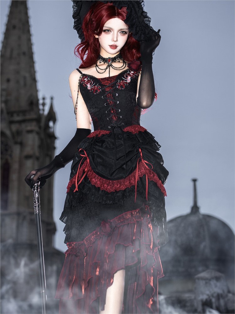Gaun korset bergaya gotik deng - Corset Waist Cinch ulasan dan harga