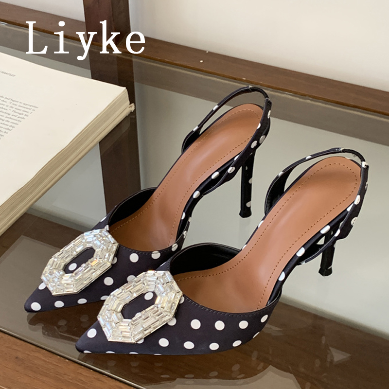 Sepatu hak tinggi wanita denga - Slip Dress Satin ulasan dan harga